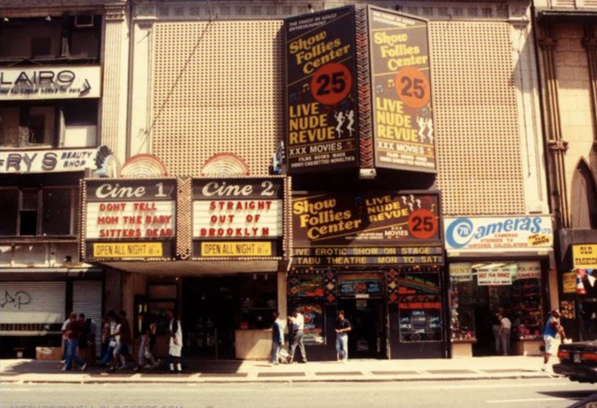 New York City's Times Square in the 1980s 